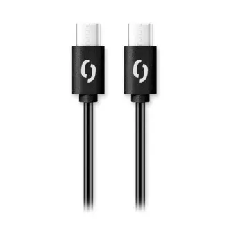 ALIGATOR datový kabel POWER 100W, USB-C/USB-C 5A, délka 1, 5 m, černá