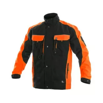 Blůza CXS SIRIUS BRIGHTON, černo-oranžová, vel.64 Blůza CXS SIRIUS BRIGHTON, černo-oranžová, vel.64