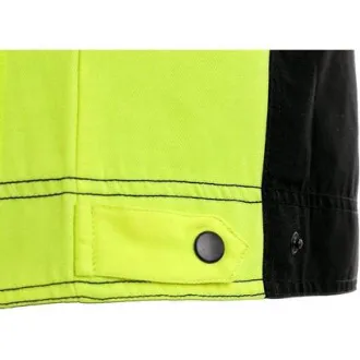 Blůza CXS SIRIUS BRIGHTON, zimní, pánská, černo-žlutá, vel.48-50