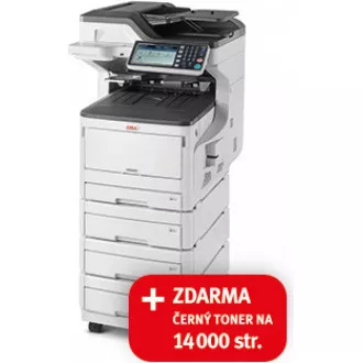 Oki MC853dnv A3 23 ppm ProQ2400DPI, PCL/PS, USB, LAN (Print/Scan/Copy/Fax), 250GB HDD