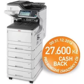 Oki MC853dnv A3 23 ppm ProQ2400DPI, PCL/PS, USB, LAN (Print/Scan/Copy/Fax), 250GB HDD