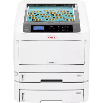 Oki C844dnw, LED, A3, 36/36 ppm, 1200x1200dpi, duplex, USB 2.0, Ethernet