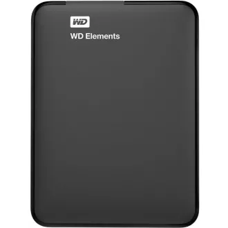 WD Elements Portable 1TB, Externí HDD, USB 3.0, černá