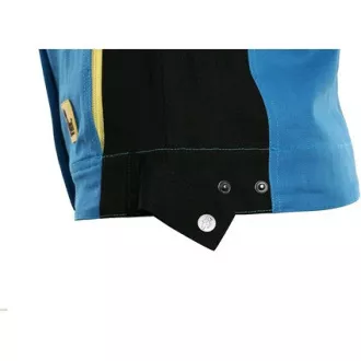 Blůza CXS STRETCH, 170-176cm, pánská, středně modrá-černá, vel. 58