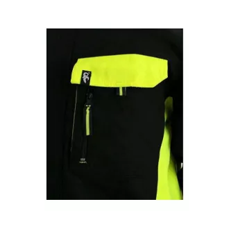 Blůza CXS SIRIUS BRIGHTON, 170-176cm, černo-žlutá, vel. 50