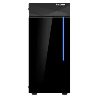 GIGABYTE case GB-C200G, RGB Lighting, bez zdroje, transparentní bok, Mid tower
