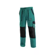 Kalhoty do pasu CXS LUXY JOSEF, pánské, zeleno-černé, vel. 52