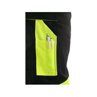 Kalhoty do pasu CXS SIRIUS BRIGHTON, zimní, pánské, černo-žluté, vel.60-62 Kalhoty do pasu CXS SIRIUS BRIGHTON, zimní, pánské, černo-žluté, vel.60-62