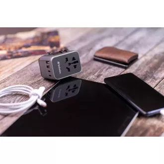 VERBATIM Universal Travel Adapter UTA-03 Cestovni adapter