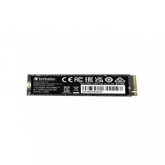 VERBATIM SSD Vi5000 Internal PCIe NVMe M.2 SSD 1TB, W 4500/ R 5000 MB/s