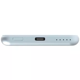 VERBATIM Powerbanka Charge 'n' Go, Magnetická, 5000 mAh, USB-C, Modrá