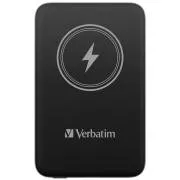 VERBATIM Powerbanka Charge \'n\' Go, Magnetická, 10000 mAh, USB-C, Černá