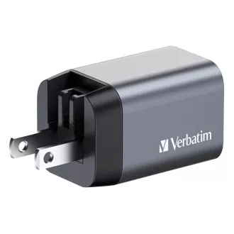 VERBATIM GaN Nabíječka do sítě GNC-35, 35W, 1x USB-C, 1x USB
