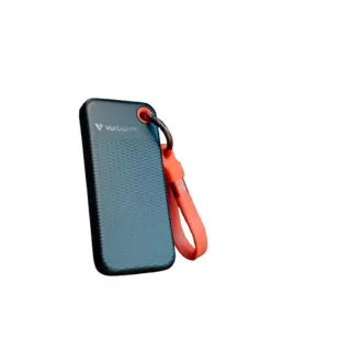 VERBATIM externí SSD 1TB Pocket USB3.2 Gen 2, černá/červená