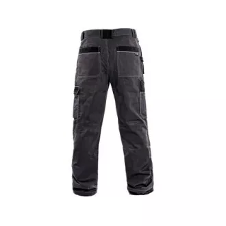 Kalhoty do pasu CXS ORION TEODOR, 170-176cm, pánské, šedo-černé, vel. 50