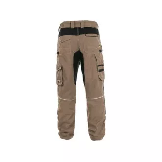 Kalhoty CXS STRETCH, pánské, béžovo-černé, vel. 50
