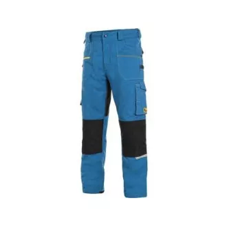 Kalhoty CXS STRETCH, pánské, středně modré-černé, vel. 54