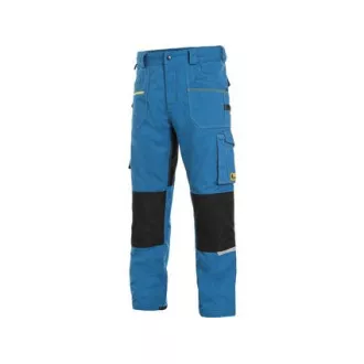 Kalhoty CXS STRETCH, pánské, středně modré-černé, vel. 58
