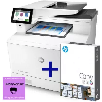 HP Color LaserJet Enterprise MFP M480f (A4, 27 ppm, USB 2.0, Ethernet, Print, Scan, Copy, Fax, DADF, Duplex)