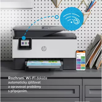 HP All-in-One Officejet Pro 9010e HP+ (A4, 22 ppm, USB 2.0, Ethernet, Wi-Fi, Print, Scan, Copy, FAX, Duplex, DADF)