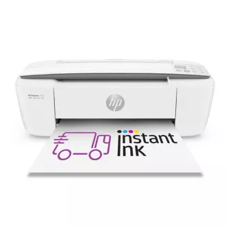 HP All-in-One Deskjet 3750 šedobílá (A4, 7, 5/5, 5 ppm, USB, Wi-Fi, Print, Scan, Copy)