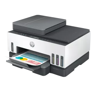 HP All-in-One Ink Smart Tank 750 (A4, 15/9 ppm, USB, Wi-Fi, Ethernet, Print, Scan, Copy, ADF, duplex)