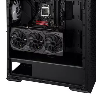 ADATA XPG case DEFENDER PRO Mid-Tower, bez zdroje, 3x 120mm ARGB Fan, Černá