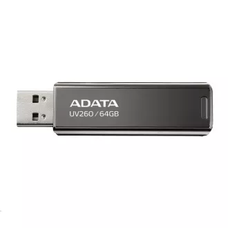 ADATA Flash Disk 32GB UV260, USB 2.0, Kovový, černá