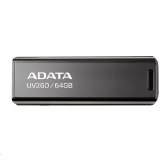 ADATA Flash Disk 32GB UV260, USB 2.0, Kovový, černá