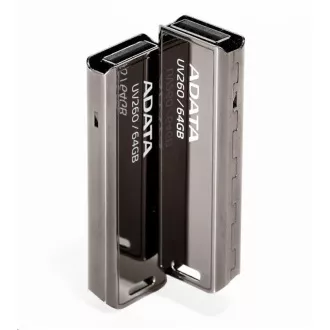 ADATA Flash Disk 32GB UV260, USB 2.0, Kovový, černá