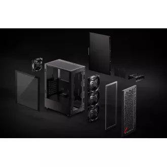 ADATA XPG case VALOR AIR Mid-Tower, bez zdroje, 4x 120mm Fan, Bílá ADATA XPG case VALOR AIR Mid-Tower, bez zdroje, 4x 120mm Fan, Bílá