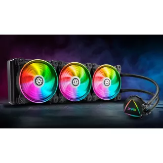ADATA XPG vodní chlazení XPG LEVANTE X 360, ARGB, AM5, LGA1700, černá