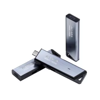 ADATA Flash Disk 256GB UE800, USB 3.2 USB-C, Elite drive, šedá