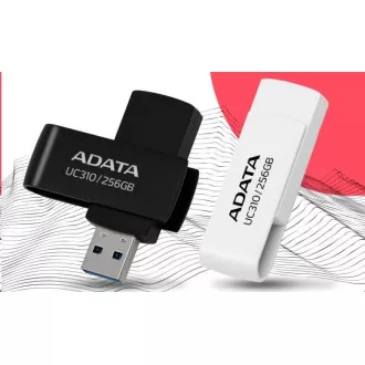 ADATA Flash Disk 256GB UC310, USB 3.2, černá