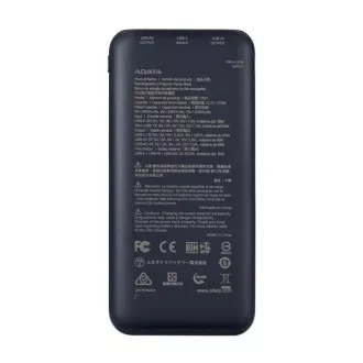 ADATA powerbanka C100, 10000mAh, Černá