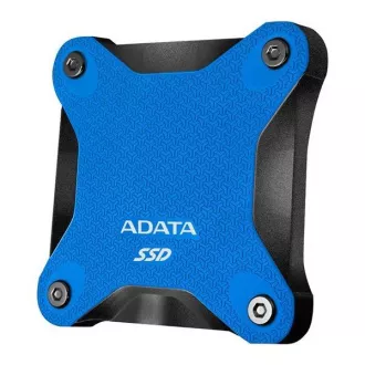 ADATA Externí SSD 1TB SD620, USB Micro-B, USB 3.2 Gen 2, R:520/W:460MB/s, modrá