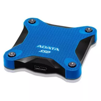ADATA Externí SSD 2TB SD620, USB Micro-B, USB 3.2 Gen 2, R:520/W:460MB/s, modrá