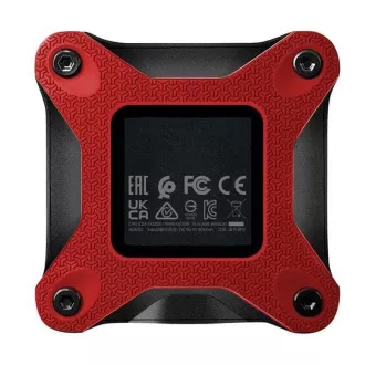 ADATA Externí SSD 512GB SD620, USB Micro-B, USB 3.2 Gen 2, R:520/W:460MB/s, červená