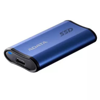 ADATA Externí SSD 500GB SE880, USB-C 3.2 Gen 2x2, R:2000/W:2000MB/s, modrá