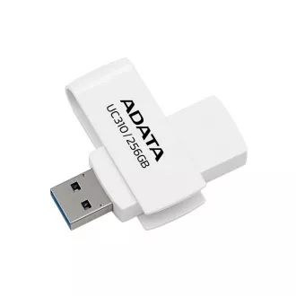 ADATA Flash Disk 256GB UC310, USB 3.2, bílá