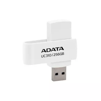 ADATA Flash Disk 256GB UC310, USB 3.2, bílá
