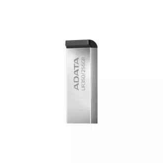 ADATA Flash Disk 256GB UR350, USB 3.2, stříbrno-černá
