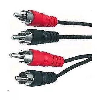PREMIUMCORD Kabel audio 2x Cinch - 2x Cinch (RCA, M/M) 5m PREMIUMCORD Kabel audio 2x Cinch - 2x Cinch (RCA, M/M) 5m
