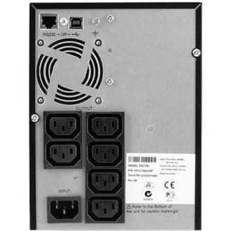 Eaton 5SC 750i, UPS 750VA / 525W, 6 zásuvek IEC, LCD