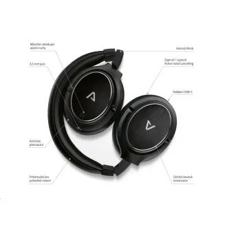 LAMAX NoiseComfort ANC náhlavní sluchátka s funkcí potlačení hluku LAMAX NoiseComfort ANC náhlavní sluchátka s funkcí potlačení hluku