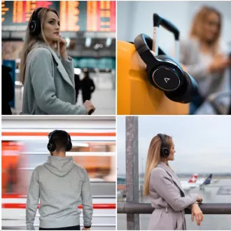 LAMAX NoiseComfort ANC náhlavní sluchátka s funkcí potlačení hluku LAMAX NoiseComfort ANC náhlavní sluchátka s funkcí potlačení hluku