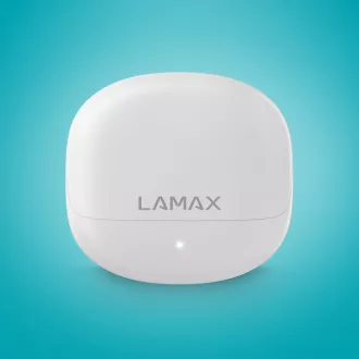 LAMAX Tones1 - bezdrátová sluchátka - bílá