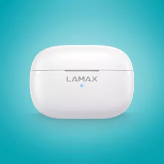 LAMAX Clips1 Play - špuntová sluchátka - bílé