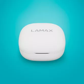 LAMAX Clips1 ANC- špuntová sluchátka - bílé