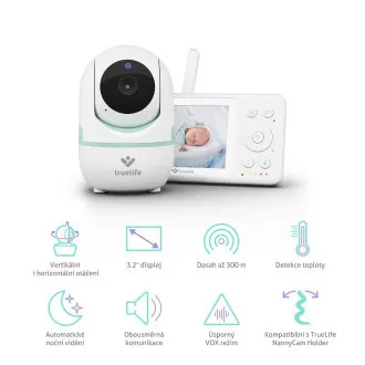 TrueLife NannyCam R4 - digitální video chůvička